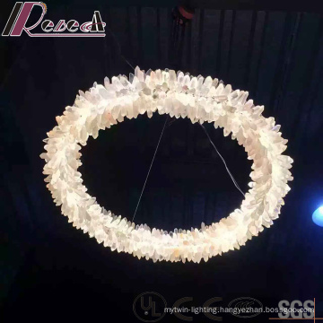 2016 New Design Round Crystal Decorative pendant Lamp with Lobby